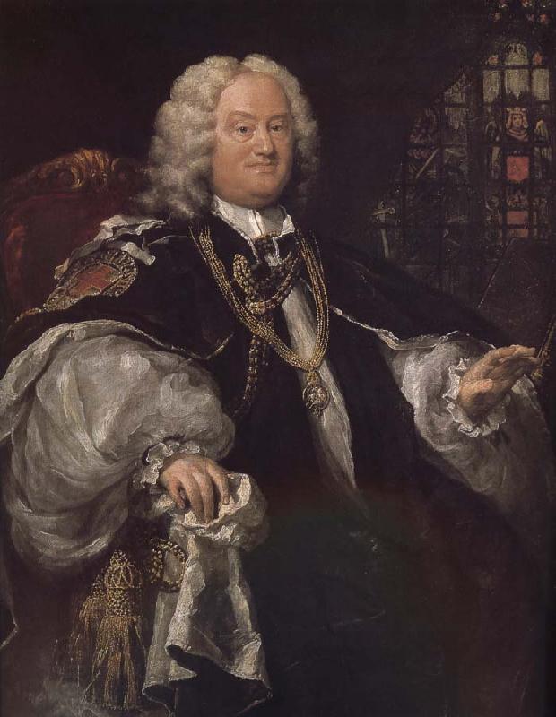 William Hogarth Wen was the Bishop of Sterling oil painting picture